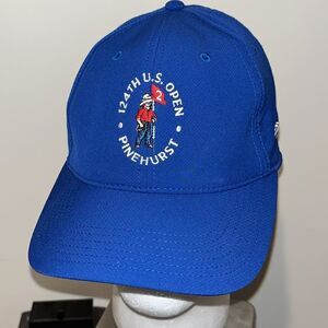 New B of A Duke Royal Blue Pinehurst Logo 124th US OPEN Mens Golf Hat Cap